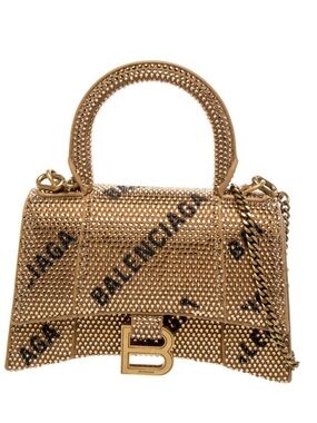 Balenciaga rhinestone hourglass Bag